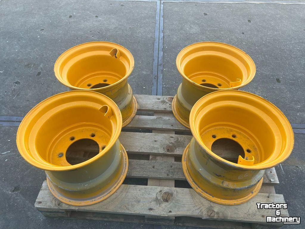 Wielen, Banden, Velgen & Afstandsringen JCB 4x velg 403 15x13LB
