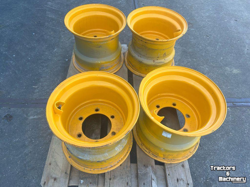 Wielen, Banden, Velgen & Afstandsringen JCB 4x velg 403 15x13LB