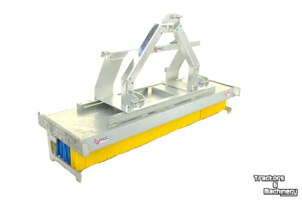 Veegmachine Qmac BLOKBEZEMADAPTER: EURO + 3PUNT