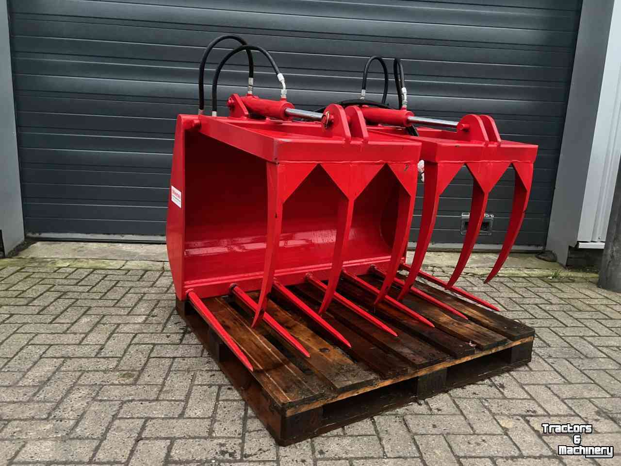 Mestgrijpers Weidemann Mestklem 130cm Weidemann aansluiting