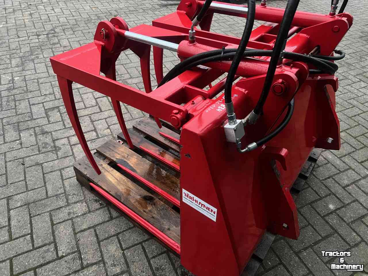 Mestgrijpers Weidemann Mestklem 130cm Weidemann aansluiting