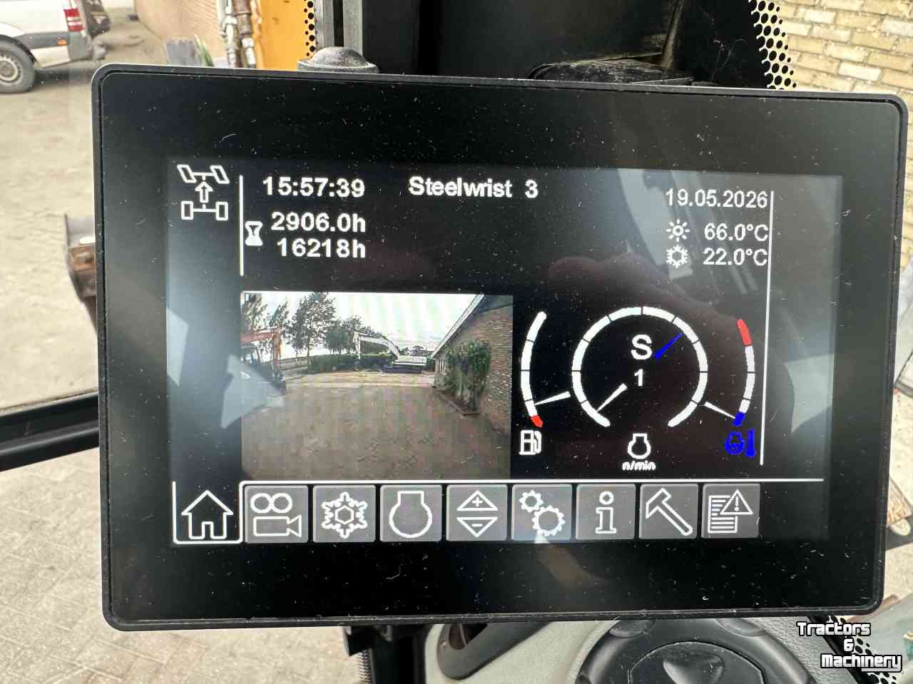 Bandenkraan / Graafmachine op wielen Liebherr A916 met draaikantelstuk