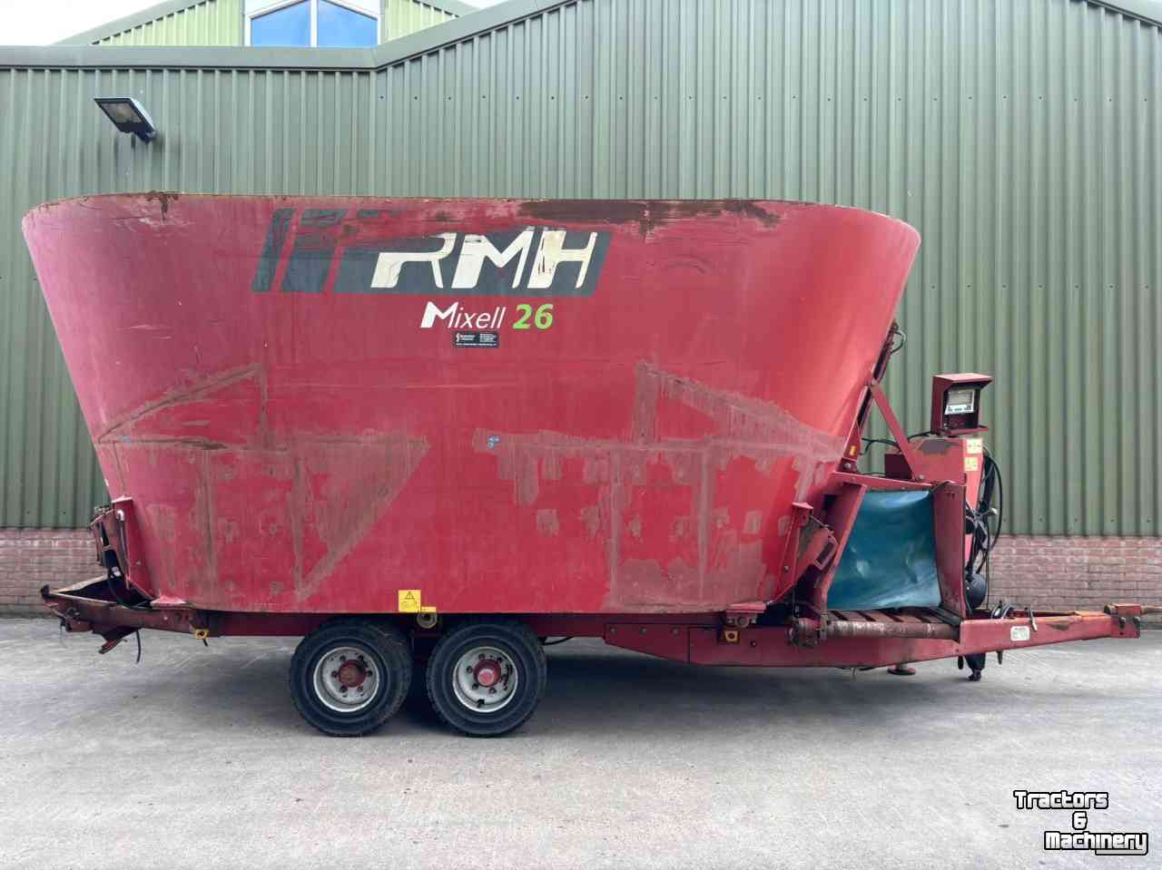 Voermengwagen Vertikaal RMH Mixell 26