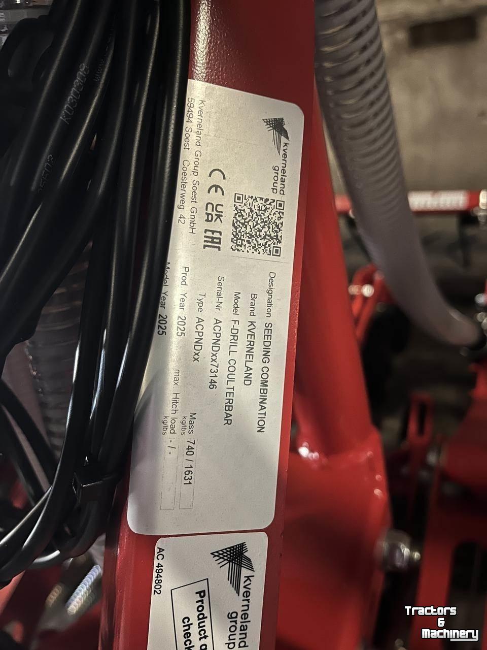 Zaaicombinatie Kverneland CB 3000 3 punt