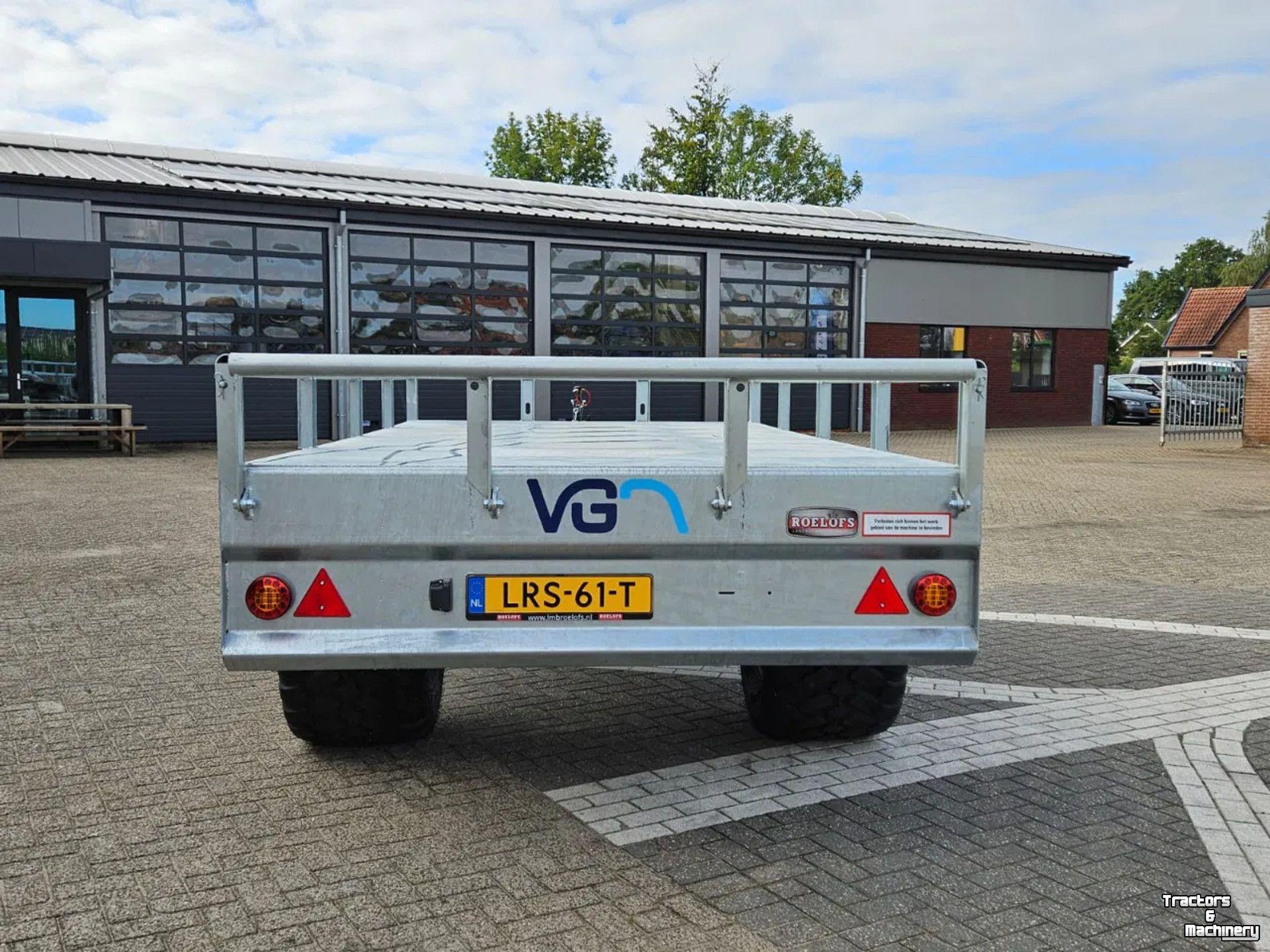 Vierwielige wagen / Landbouwwagen VGM Sierra 5 Bakkenkar