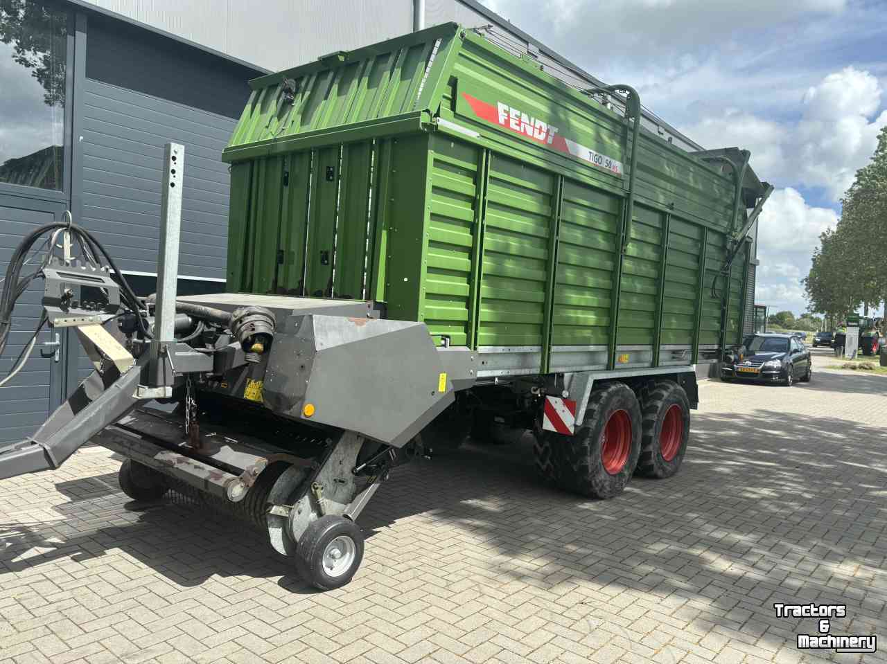 Opraapwagen Fendt Tigo 50MS Ladewagen