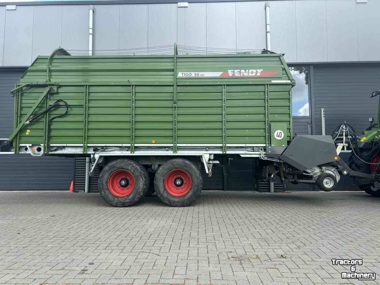 Opraapwagen Fendt Tigo 50MS Ladewagen
