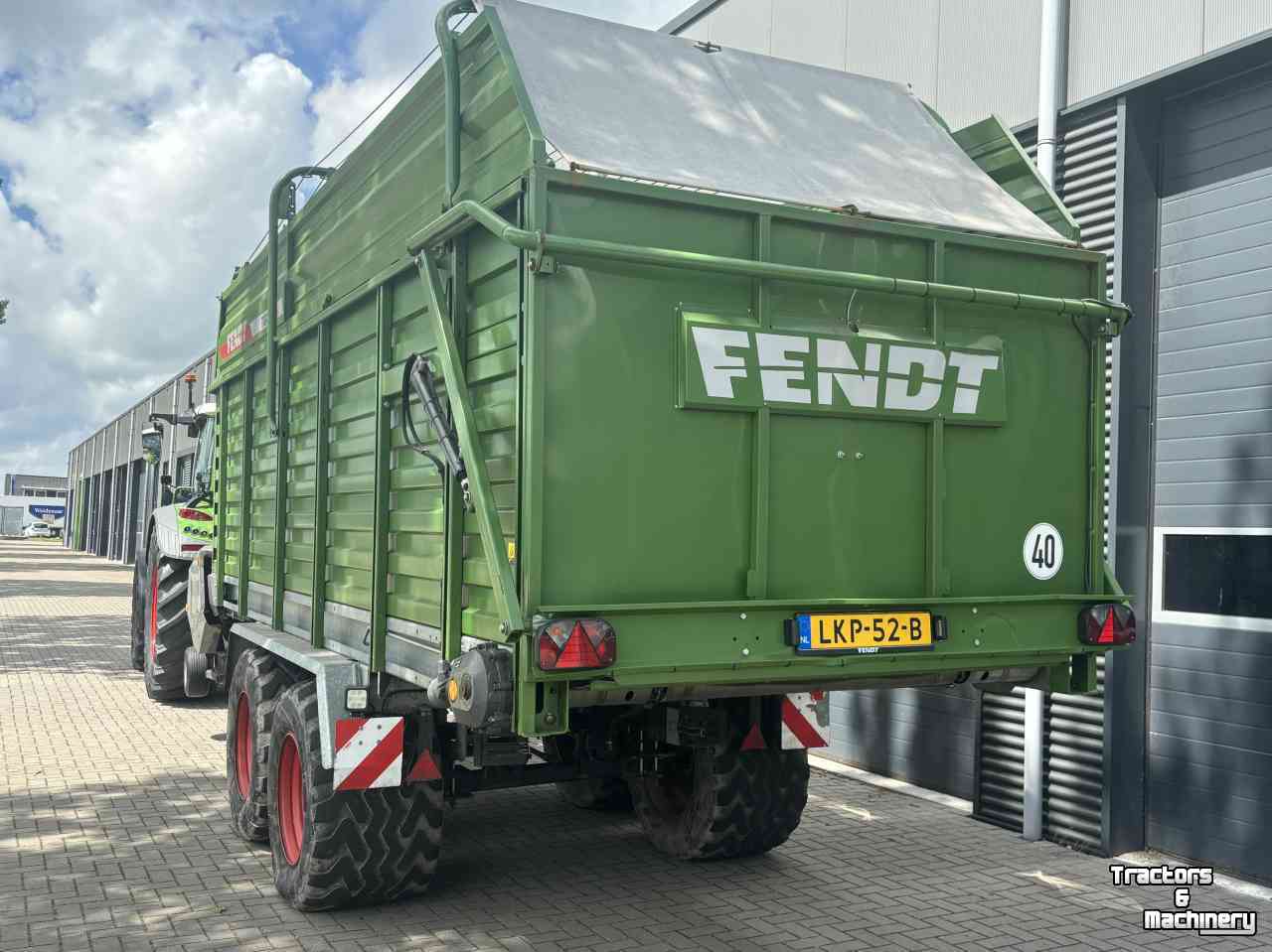 Opraapwagen Fendt Tigo 50MS Ladewagen