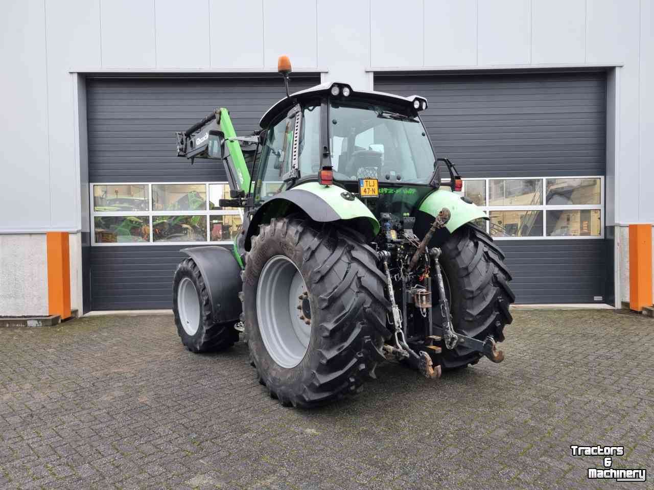 Traktoren Deutz-Fahr Agrotron M410 met Quicke voorlader