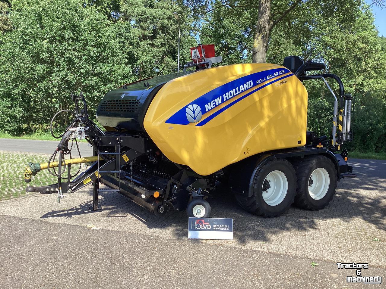 Persen / Balenpers / Pakkenpers New Holland ROLL BALER 125