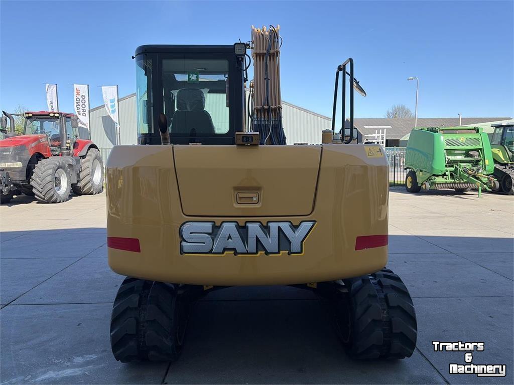 Mini-graver / Mini-graafmachine Sany SY75C
