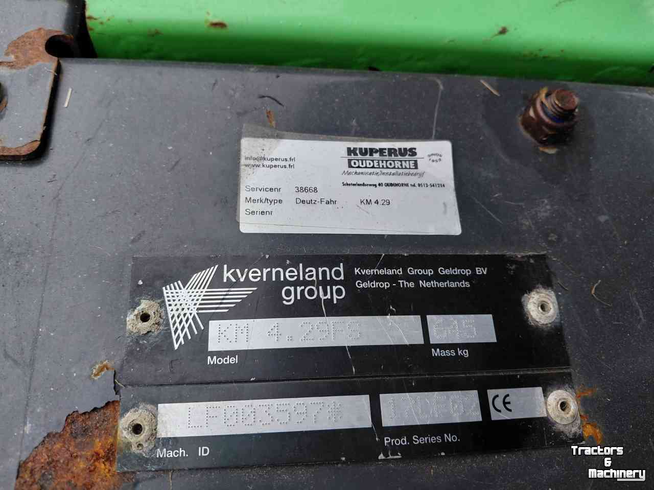 Maaier Deutz-Fahr KM 4.29 FS