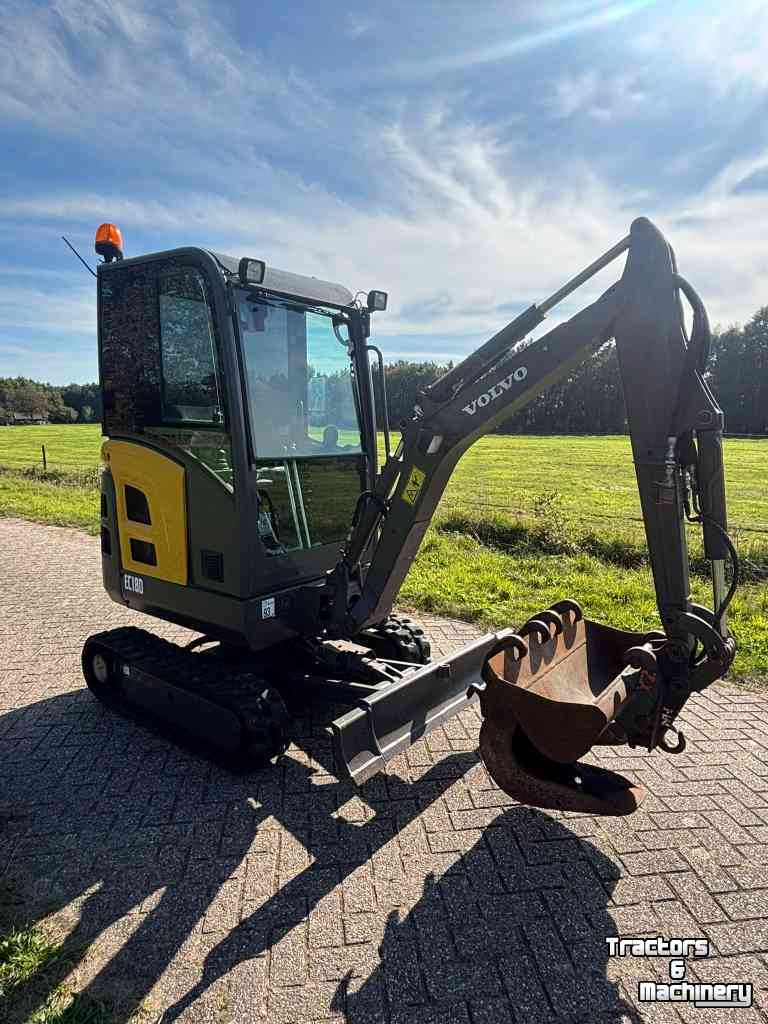 Mini-graver / Mini-graafmachine Volvo EC18D