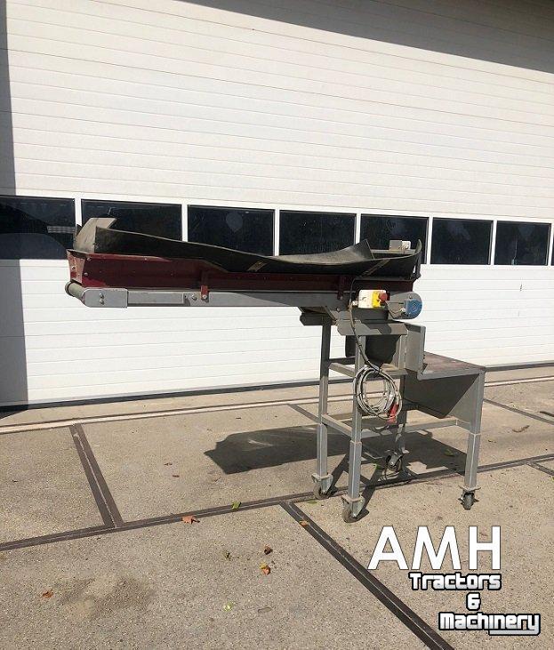 Transportband  Vlakke band/Krattenband 1800X350 TRANSPORTBAND VLAKKE BAND, KISTENFÖRDERBAND