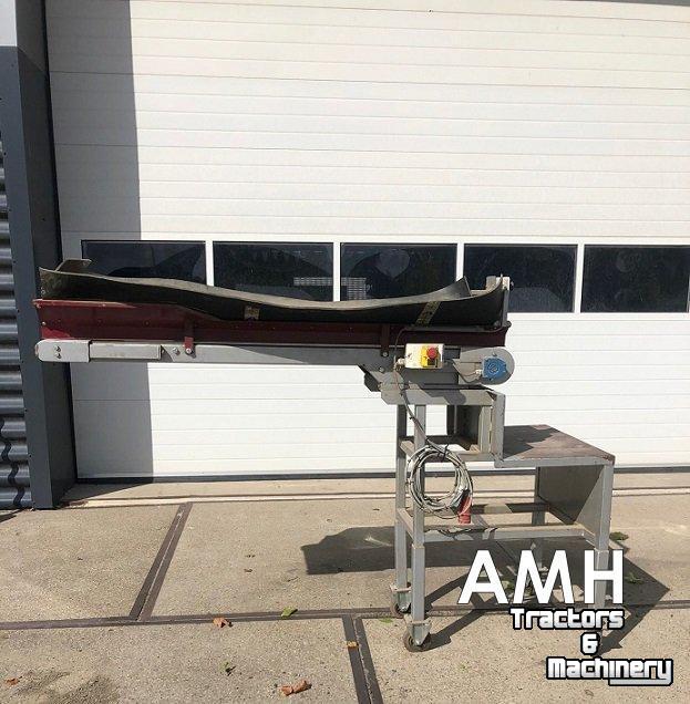 Transportband  Vlakke band/Krattenband 1800X350 TRANSPORTBAND VLAKKE BAND, KISTENFÖRDERBAND