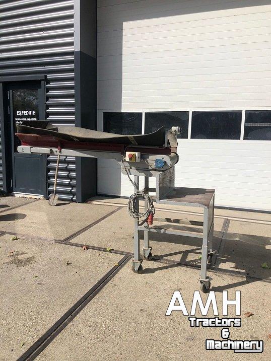 Transportband  Vlakke band/Krattenband 1800X350 TRANSPORTBAND VLAKKE BAND, KISTENFÖRDERBAND
