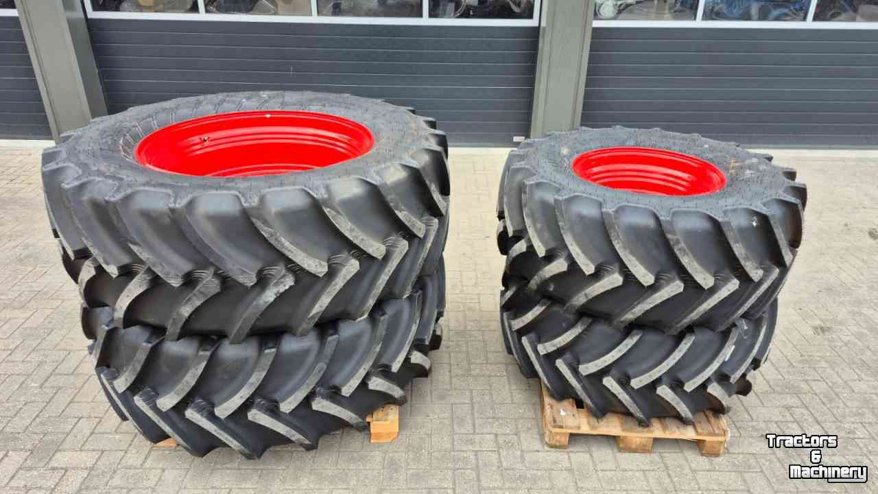 Wielen, Banden, Velgen & Afstandsringen  Mitas 540/65R24 NEW 100% + Mitas 600/65R38 NEW 100%