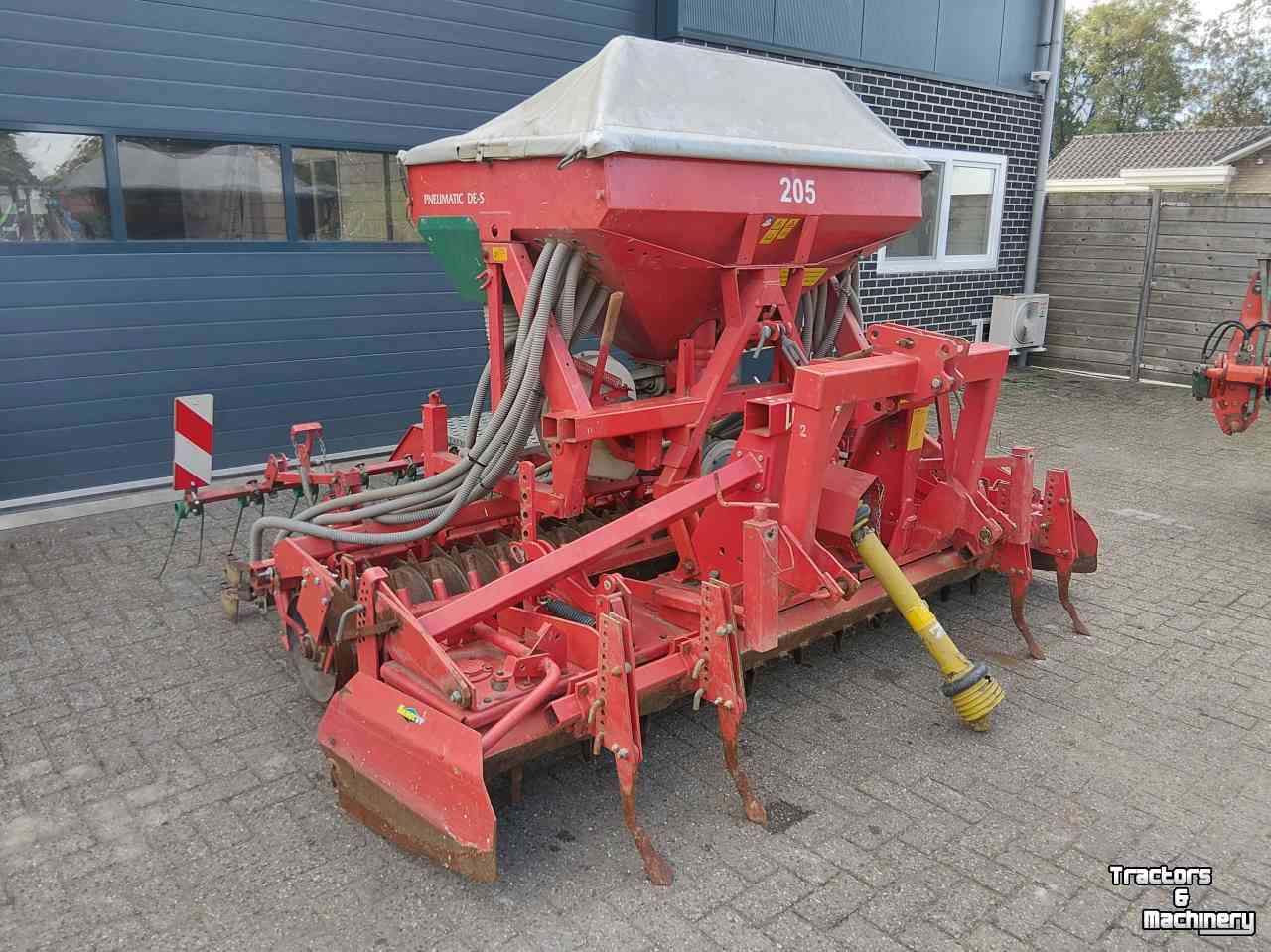 Zaaicombinatie Kverneland Pneumatic DE-S Zaaicombinatie  Met Lely Rotorkopeg