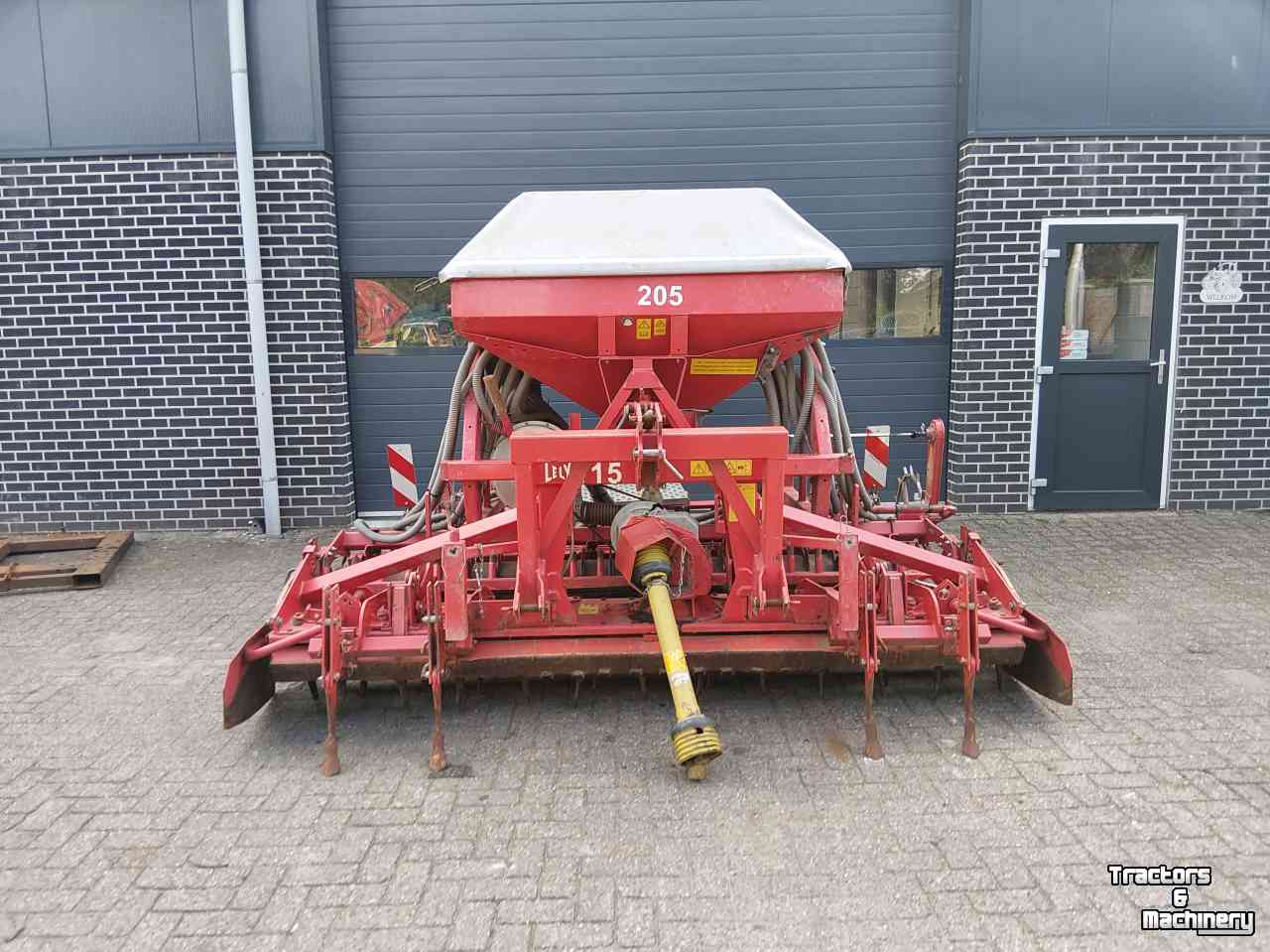 Zaaicombinatie Kverneland Pneumatic DE-S Zaaicombinatie  Met Lely Rotorkopeg