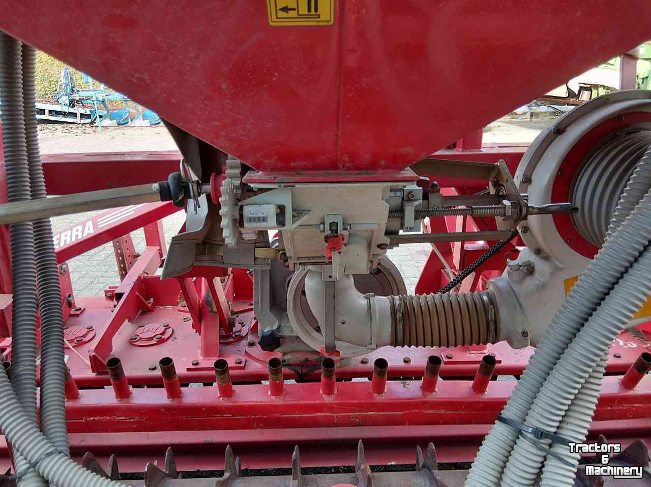 Zaaicombinatie Kverneland Pneumatic DE-S Zaaicombinatie  Met Lely Rotorkopeg
