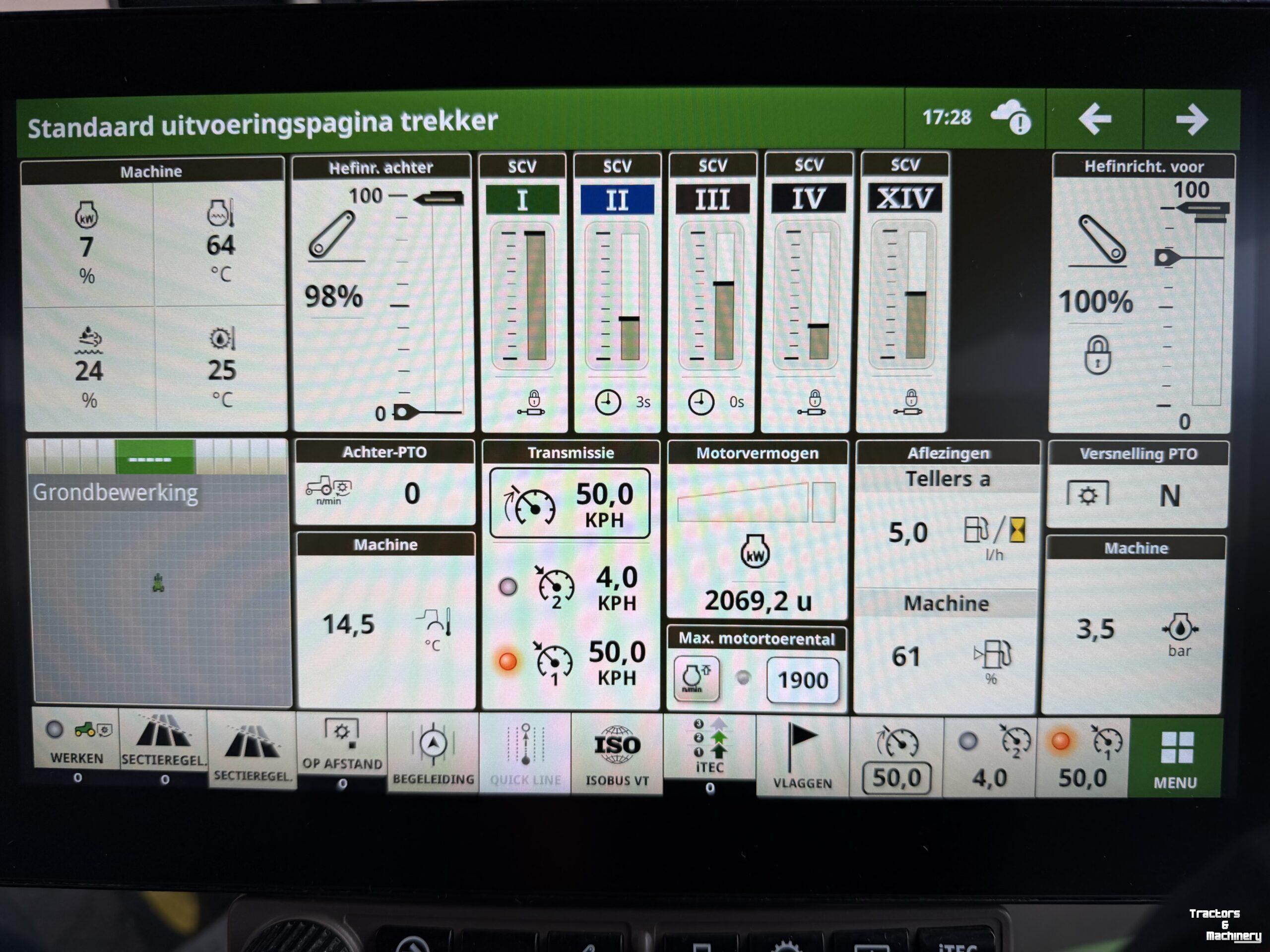 Tractor / Trekker John Deere 6R155