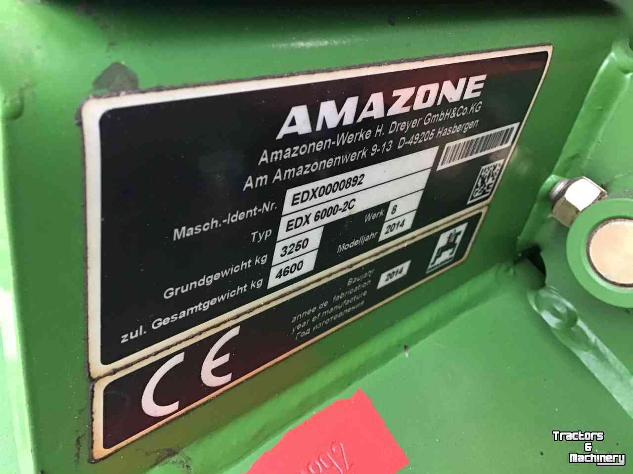 Zaaimachine Amazone EDX 6000-2C