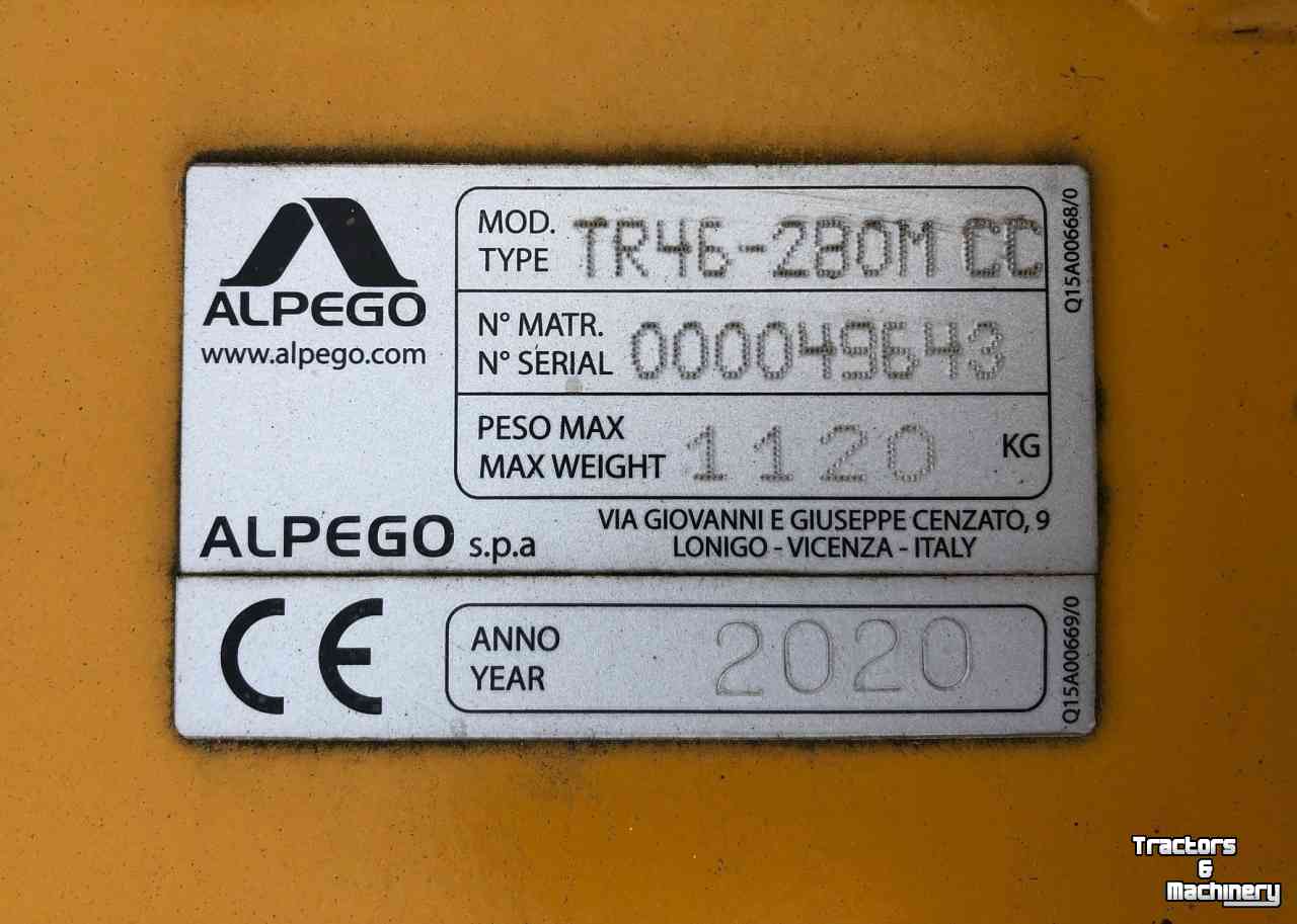 Klepelmaaier Alpego Trisar TR46 - 280