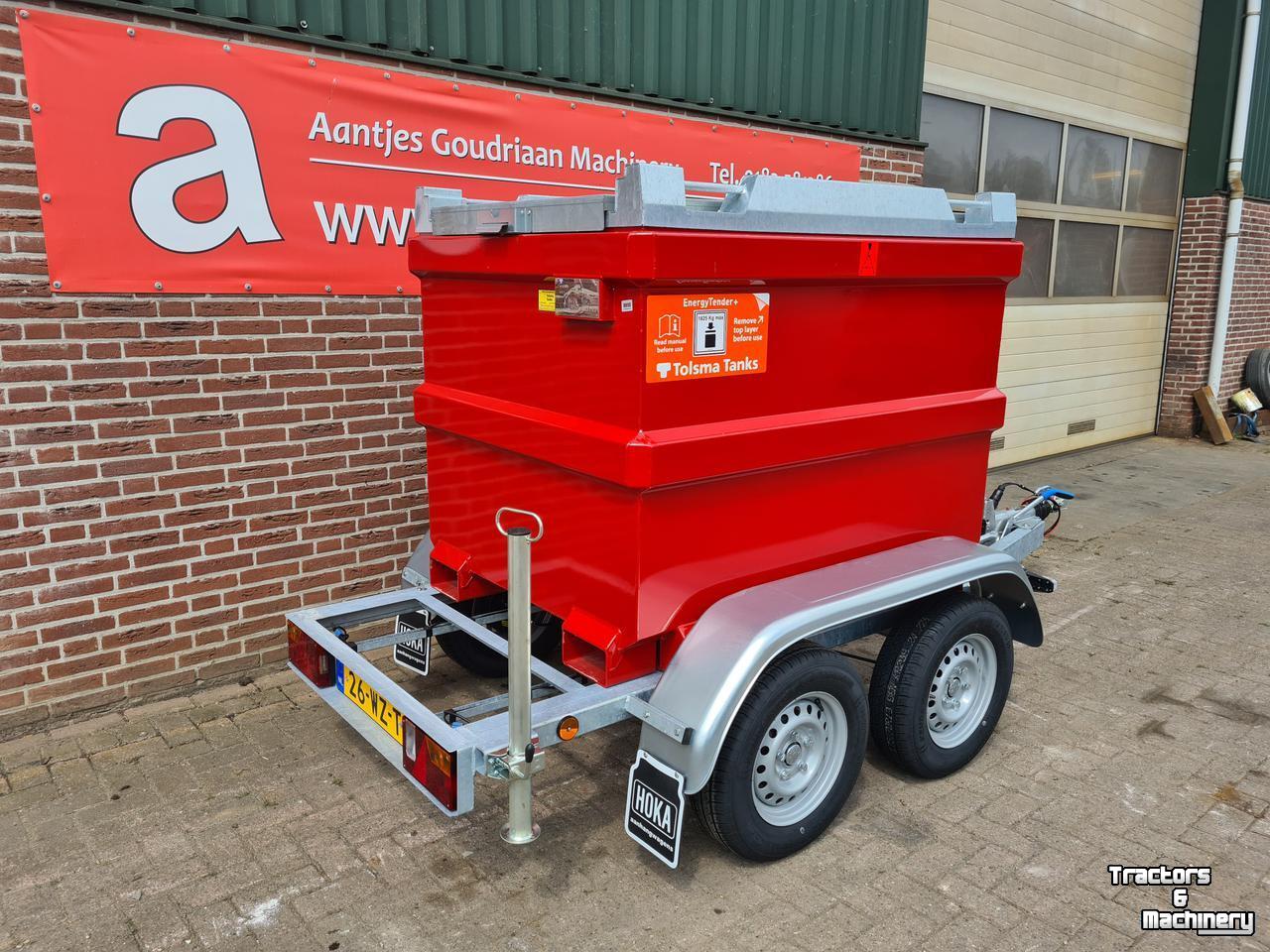 Overige landbouwtransportmachines en toebehoren AGM Tankwagen snelverkeer tandemas