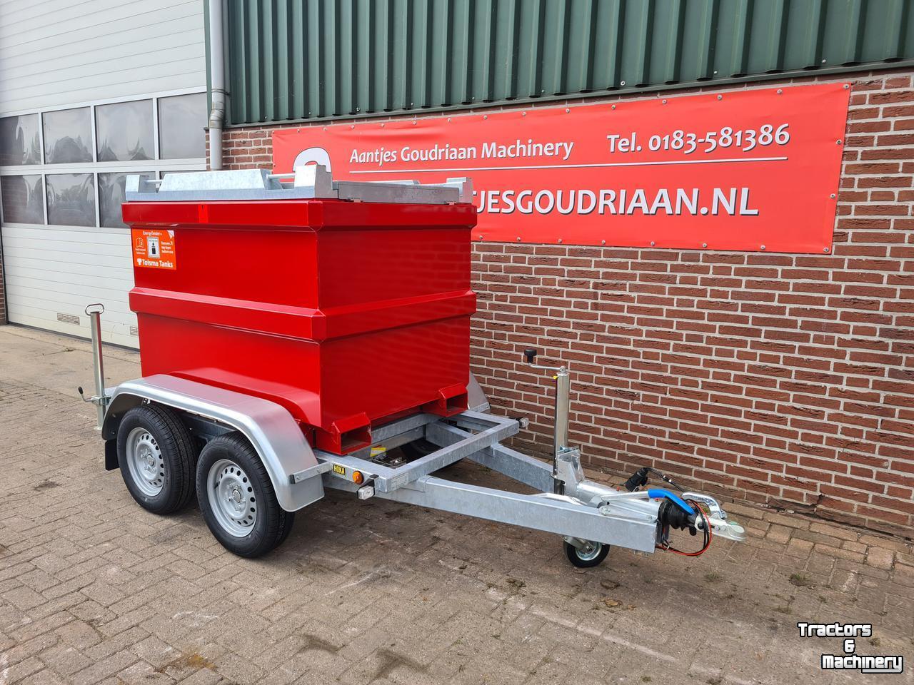 Overige landbouwtransportmachines en toebehoren AGM Tankwagen snelverkeer tandemas