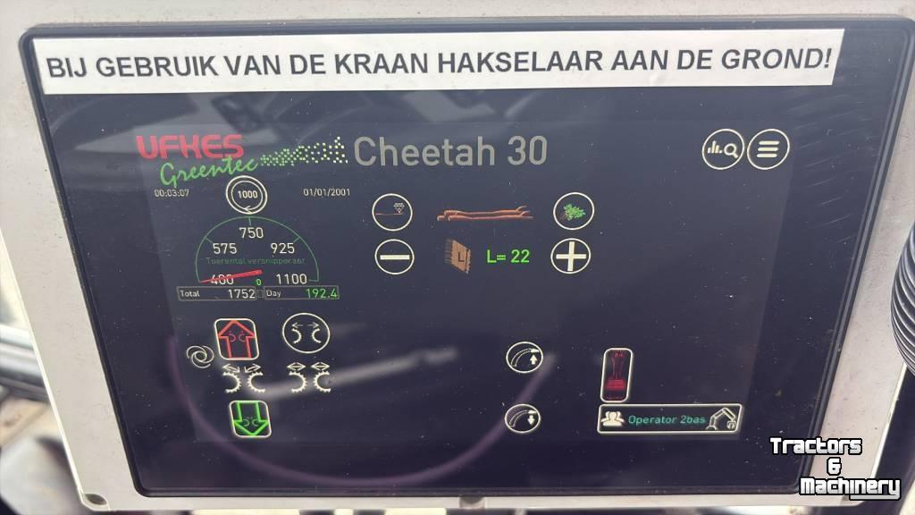 Houtversnipperaar Greentec Cheetah 30 Front