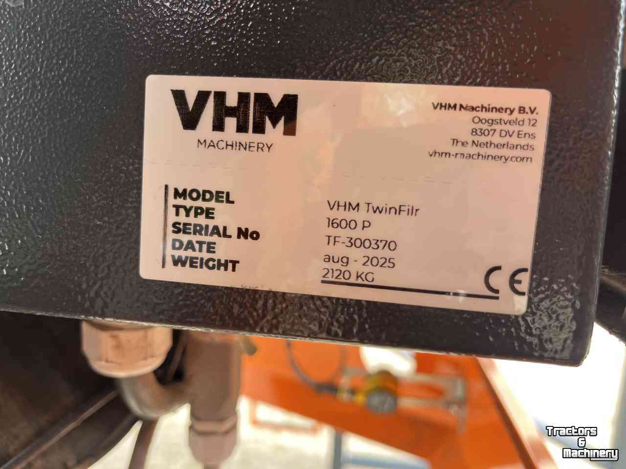 Kistenvuller VHM Twinfilr 1600 Plus