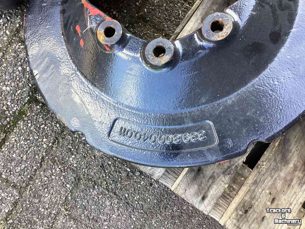 Wielgewichten  Valtra/Fendt wielgewichten / wielplaten
