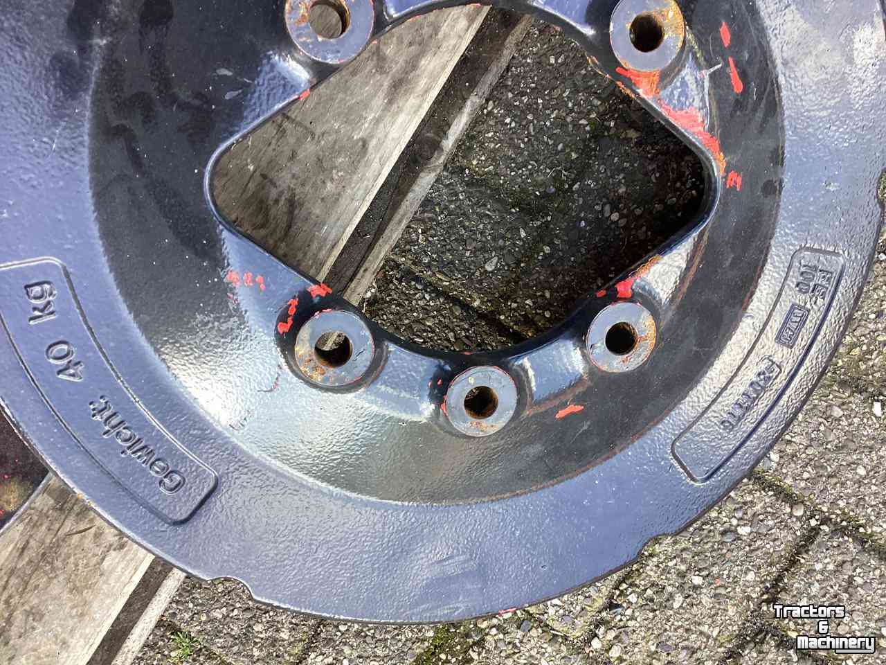 Wielgewichten  Valtra/Fendt wielgewichten / wielplaten