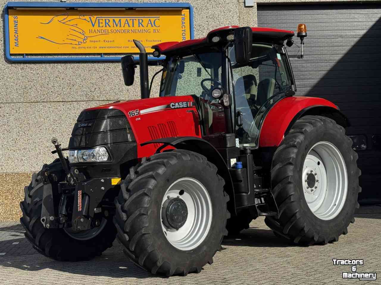 Tractor / Trekker Case-IH Puma 165CVX vario Fronthef 6026u  vol geveerd 40km