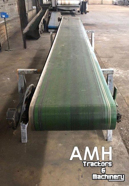Transportband  6400X520 TRANSPORTBAND VLAKKE BAND FLAT BELT CONVEYOR BELT FLACHBAND FÖRDERBAND