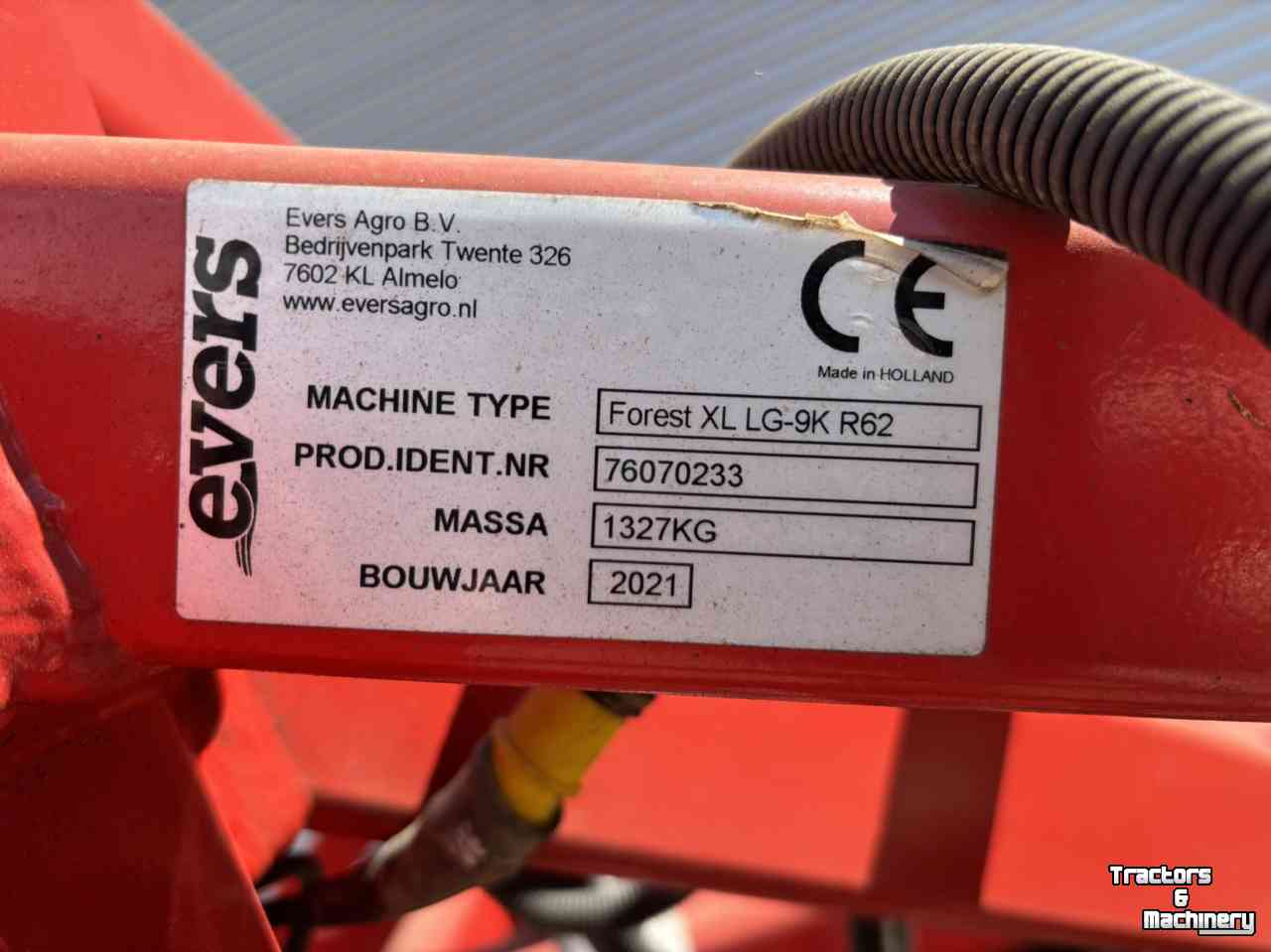 Cultivator Evers XL LG-9K