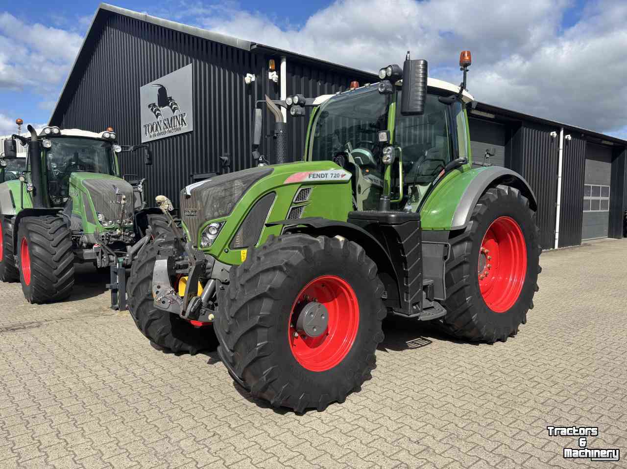 Tractor / Trekker Fendt 720 S4 Profi Plus Rtk Frontaftakas