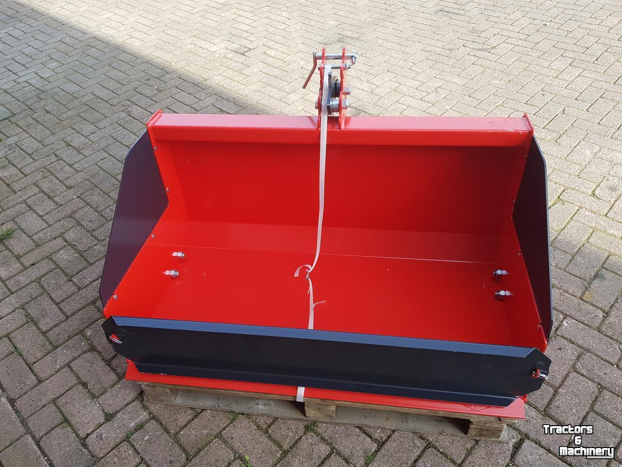Overige aanbouwdelen en toebehoren Hekamp Mechanische kiepbak 125