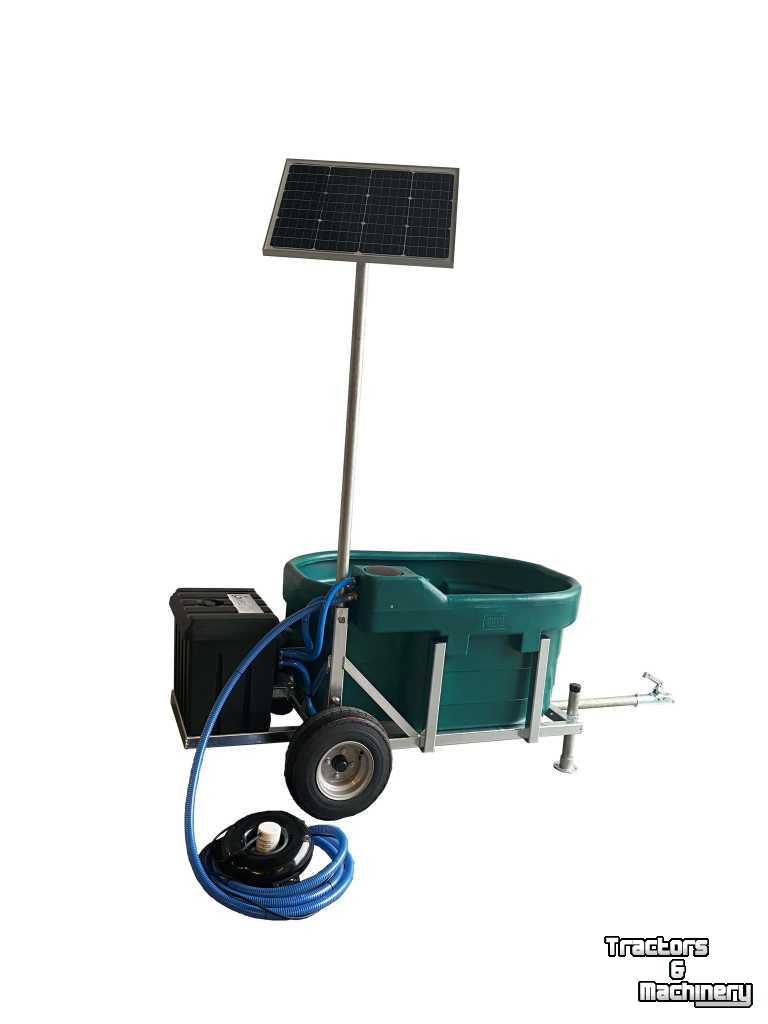 Water drinkbak - zonne energie Suevia Suevia Solar weidedrinkbak 600 liter , met oppervlaktepomp