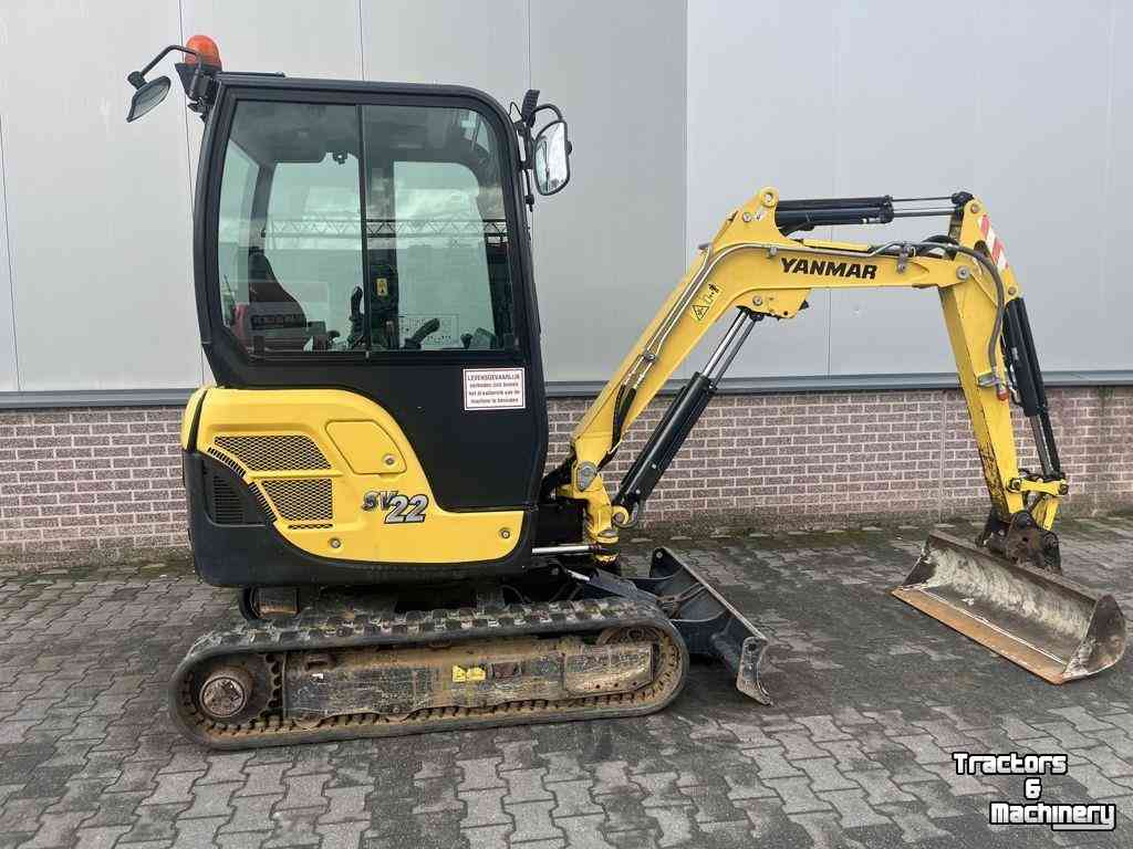 Mini-graver / Mini-graafmachine Yanmar YAN SV22