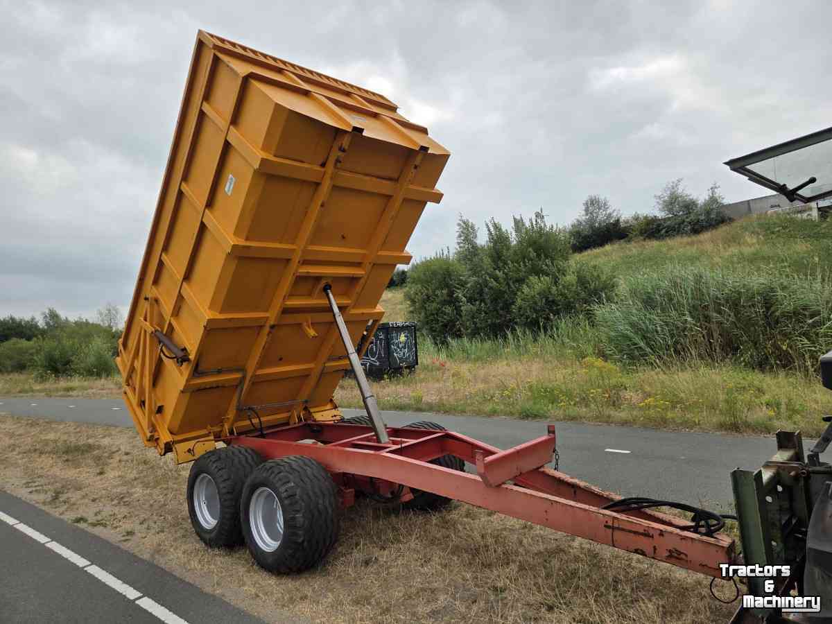 Kipper / Kiepwagen / Landbouwkipper Theo Tel 7,5 tons tandemas kipper dumper