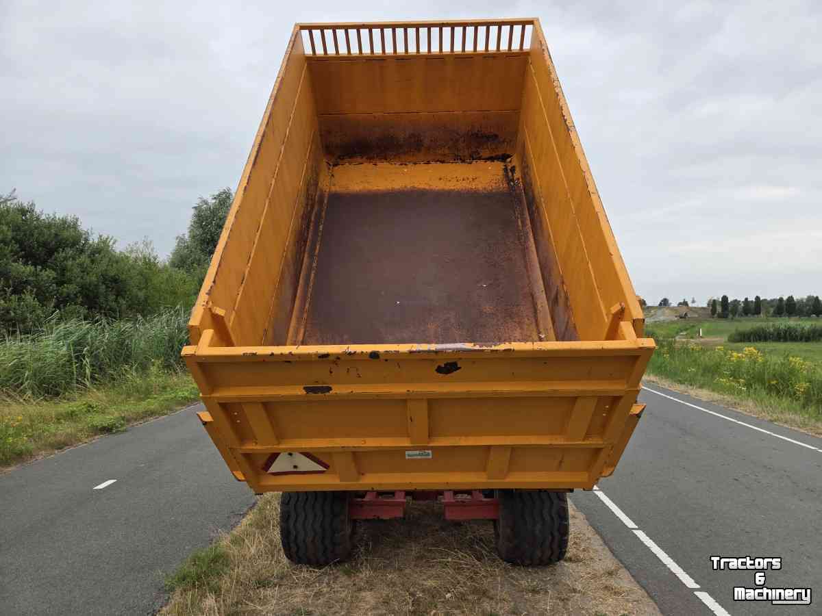 Kipper / Kiepwagen / Landbouwkipper Theo Tel 7,5 tons tandemas kipper dumper