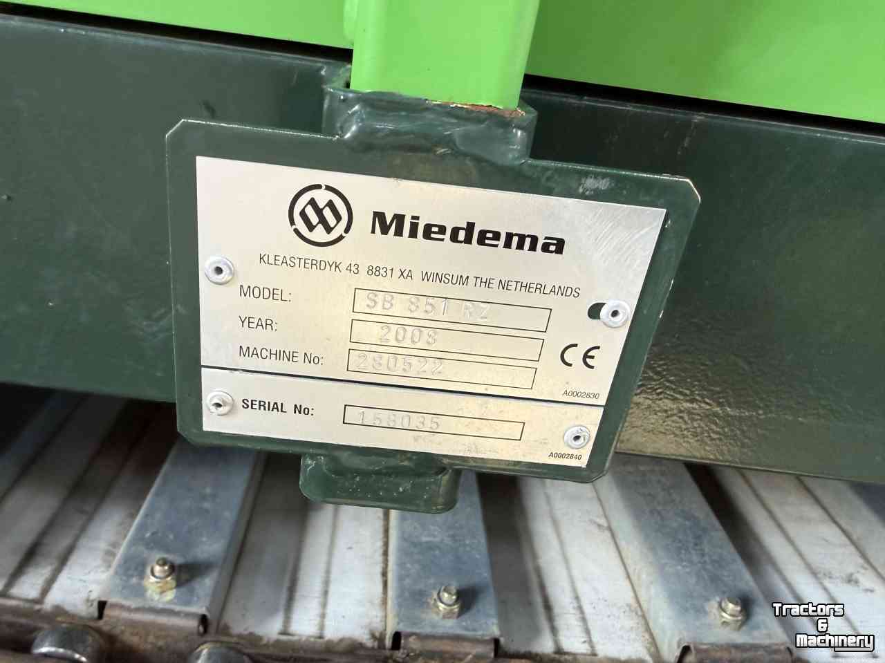 Stortbak Miedema SB 851 RZ