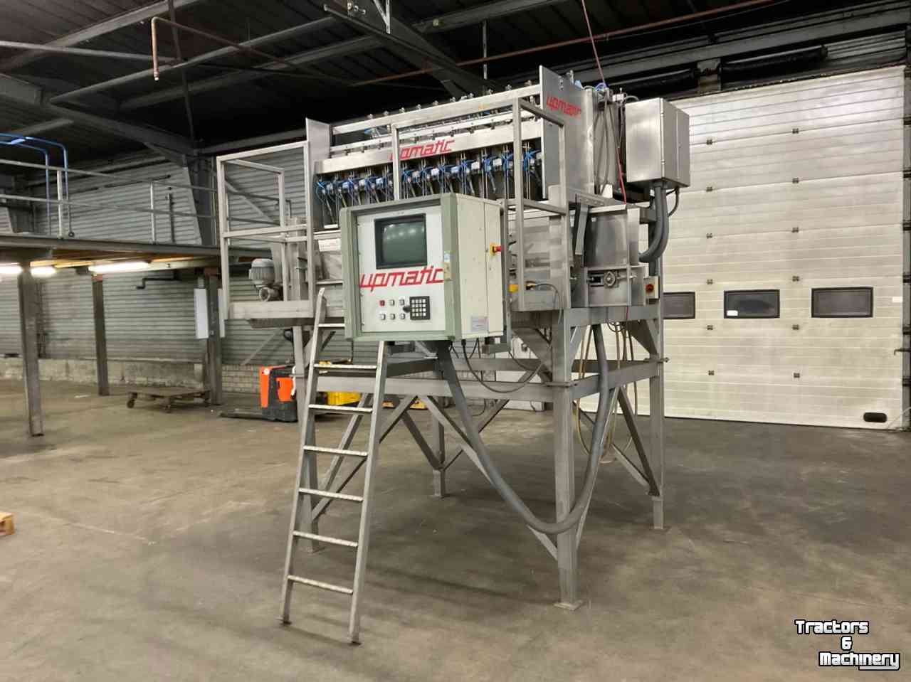 Afweegapparatuur  2112 KE  Upmatic 12 baks weger Upmatic 12-head weigher, Upmatic 12-Kopf-Mehrkopfwaage