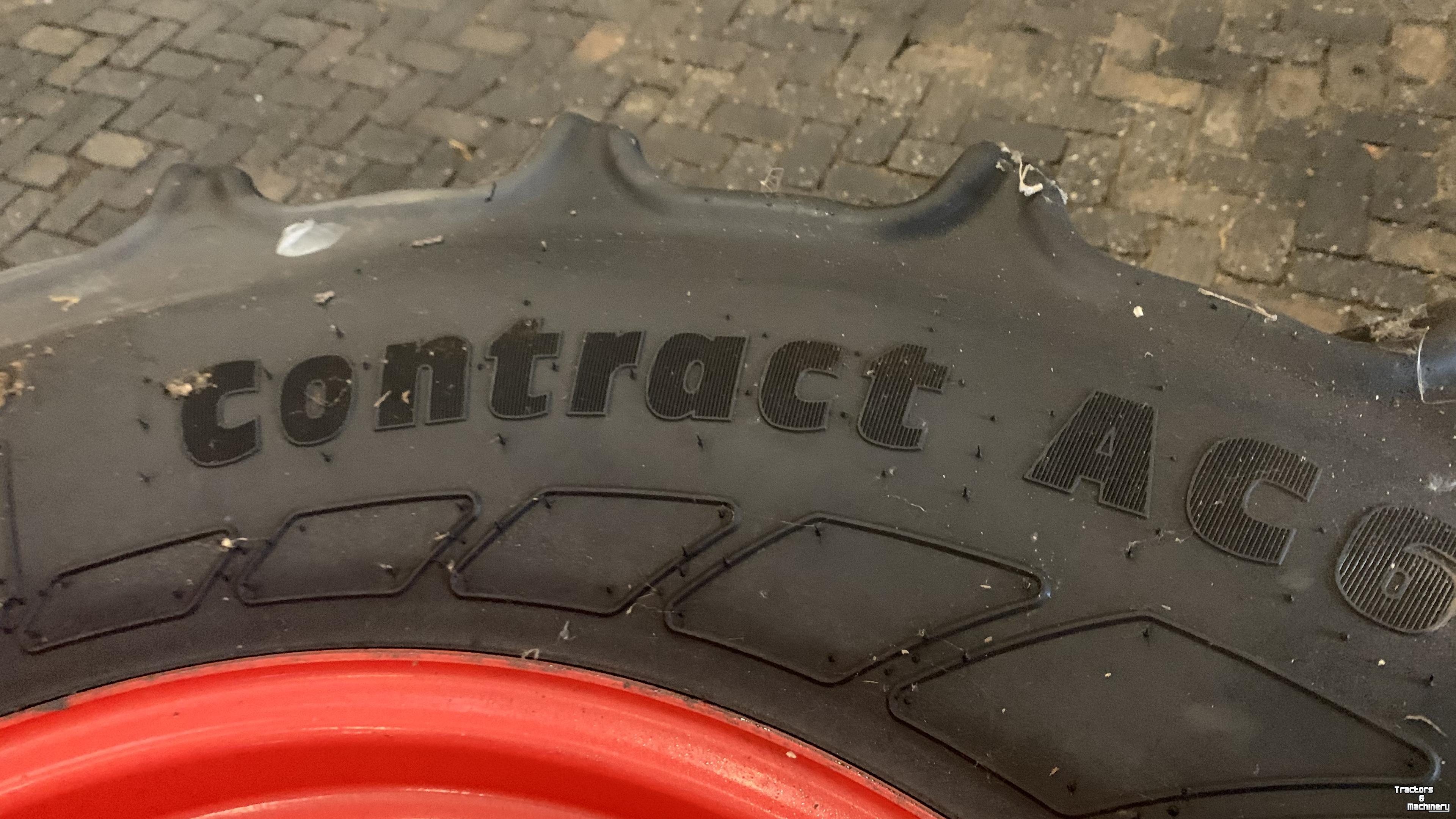 Wielen, Banden, Velgen & Afstandsringen Continental Continental 540/65R28 op Fendt velg