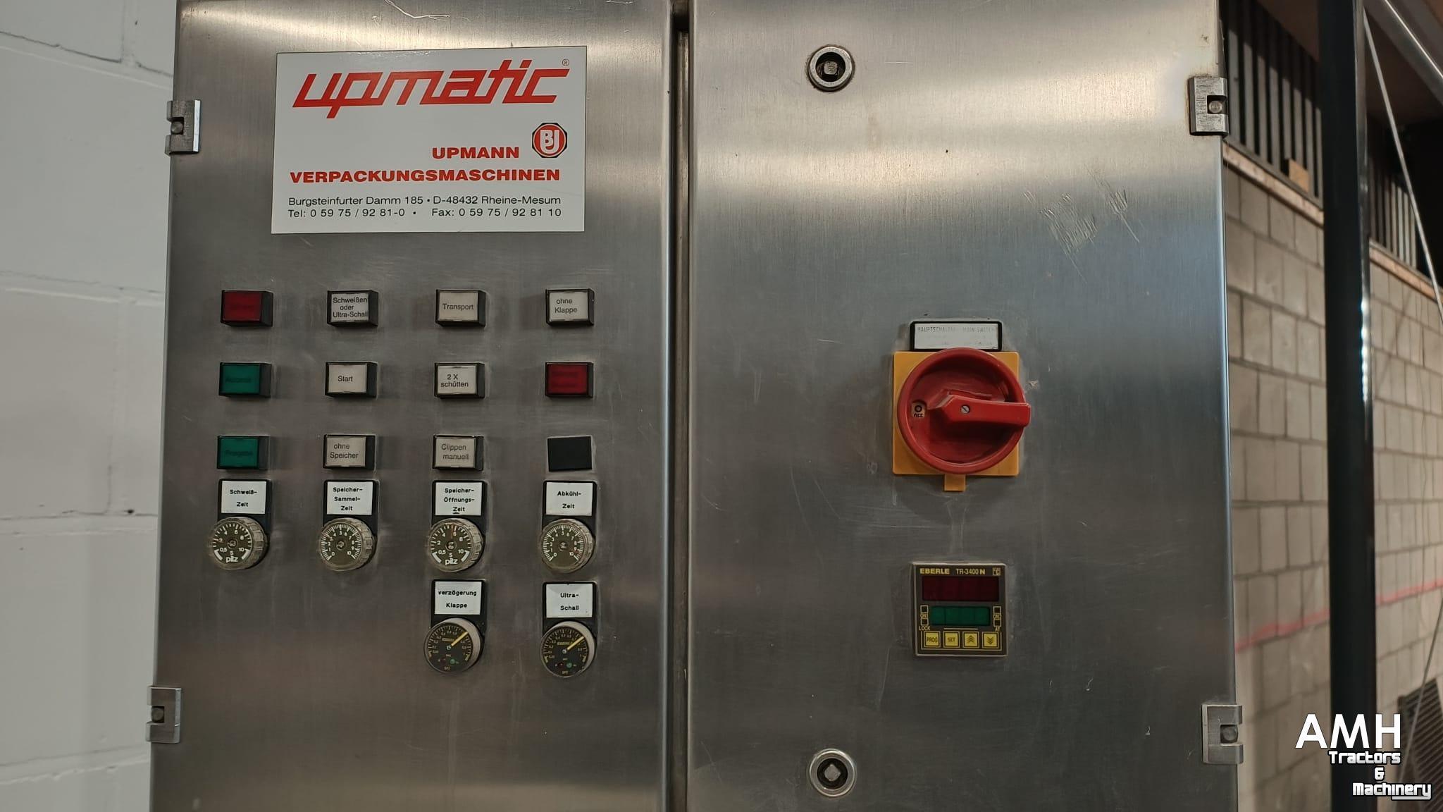Overige inschuurmachines en toebehoren Upmann 2000UE  Upmann folie rol verpakkingsmachine verpakker PE verpackungsmachine