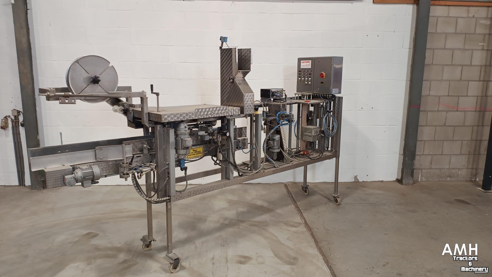Overige inschuurmachines en toebehoren Upmann 2000UE  Upmann folie rol verpakkingsmachine verpakker PE verpackungsmachine