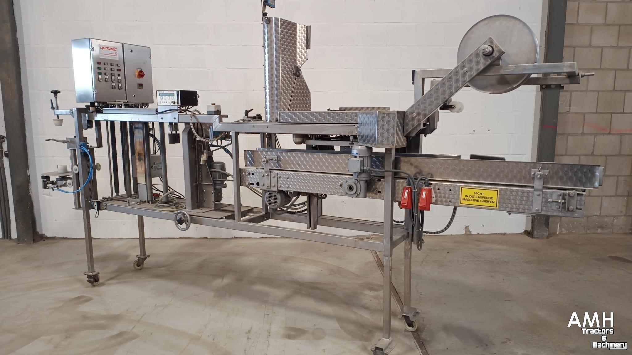 Overige inschuurmachines en toebehoren Upmann 2000UE  Upmann folie rol verpakkingsmachine verpakker PE verpackungsmachine