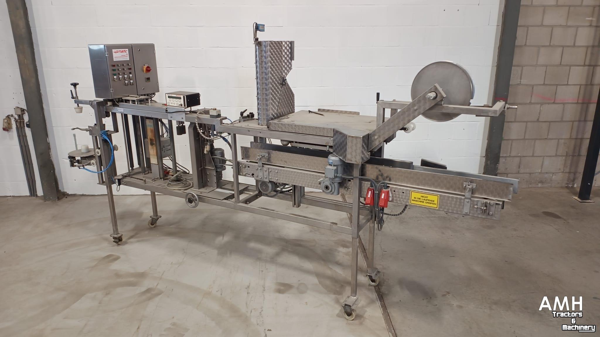 Overige inschuurmachines en toebehoren Upmann 2000UE  Upmann folie rol verpakkingsmachine verpakker PE verpackungsmachine