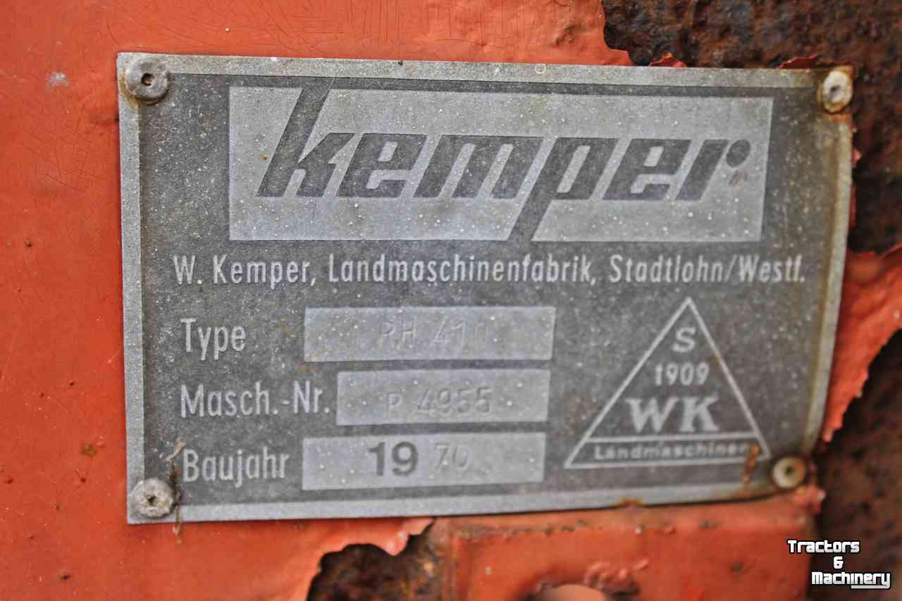 Schudder Kemper RH410 trommelschudder zwadkeerder